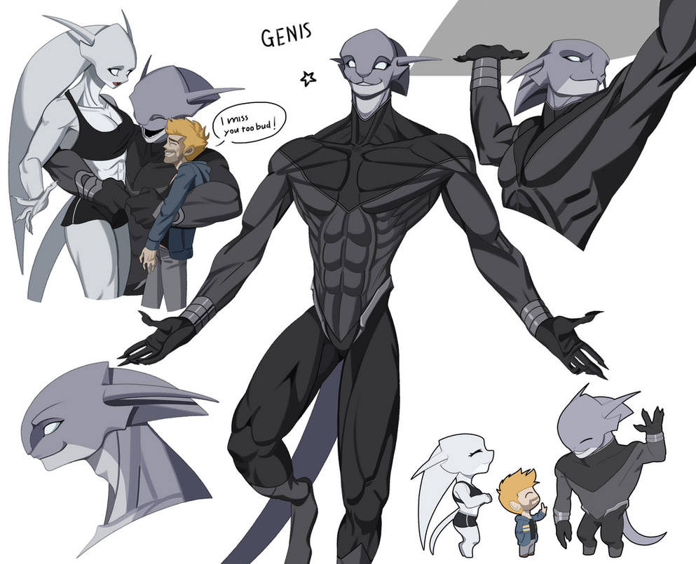 Genis the alien by MonsterDude15 on DeviantArt