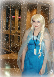 Elsa (Frozen) cosplay