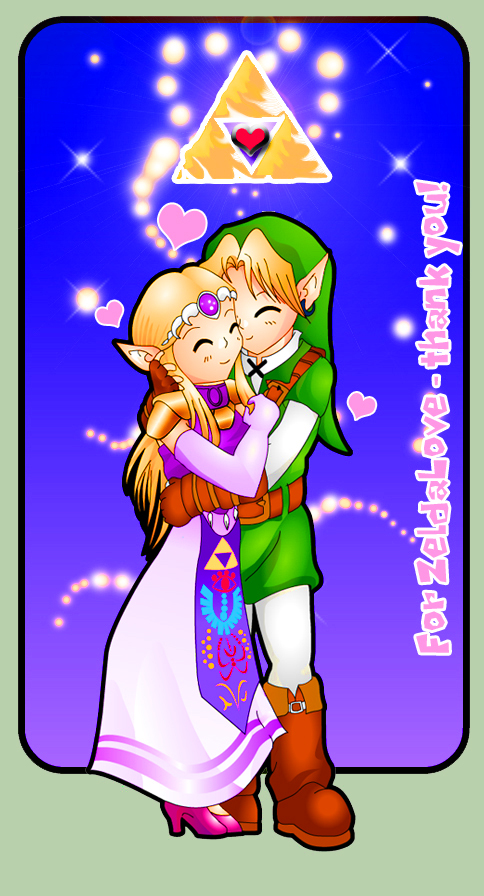 Link and Zelda for Zeldalove