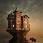 House on the water by Alshain4
