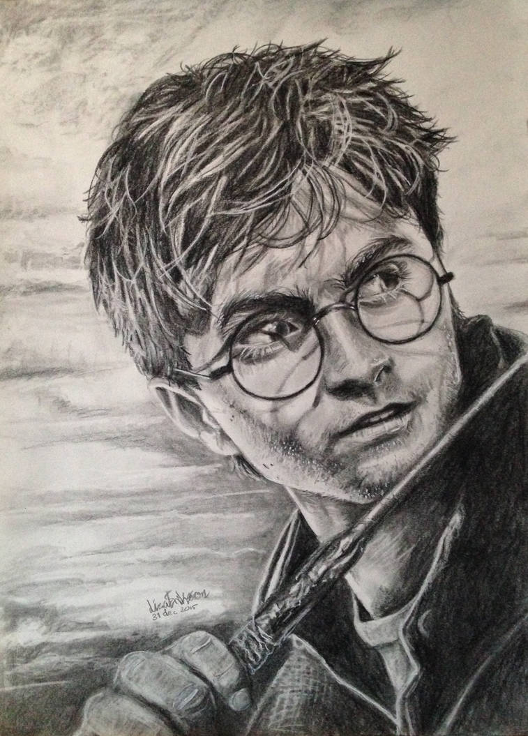 Дэйн ДЕХААН портрет карандашом