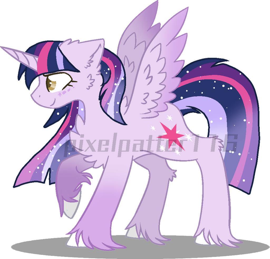 Mlp redesign AU: twilight sparkle by Oixie-patters116 on DeviantArt