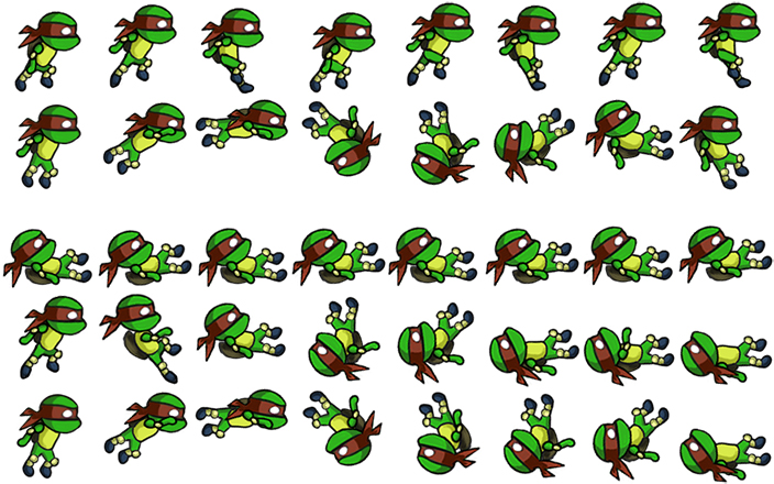 turtle sprite Xxxstickman by BrianRA on DeviantArt