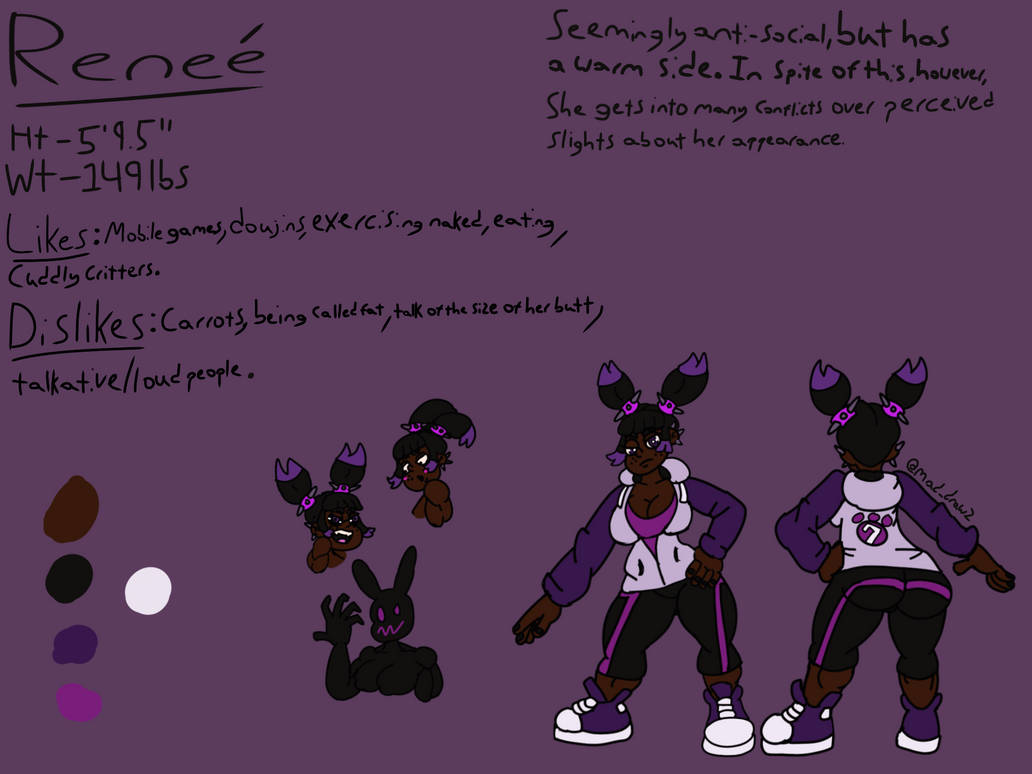 Renee-Character-Sheet by MadConjurerDrawz on DeviantArt