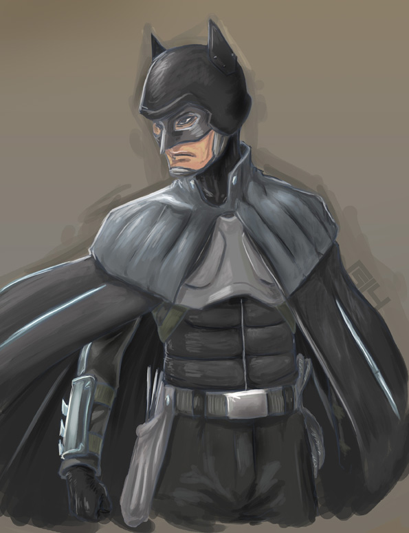 a not so techie batman