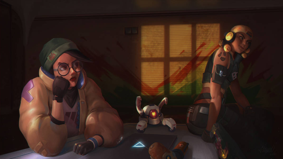 Killjoy Rze Killjoy and Raze Riot Contest by brunoceesar on DeviantArt