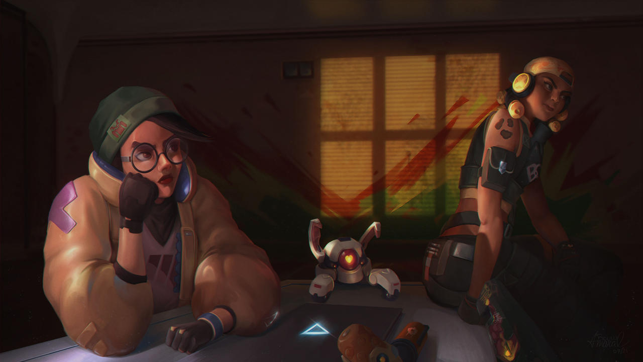 Killjoy and Raze Riot Contest by brunoceesar on DeviantArt