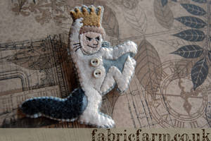 Max from Where the Wild Things Are Brooch by fabricfarm Max from Where the Wild Things Are Brooch by fabricfarm