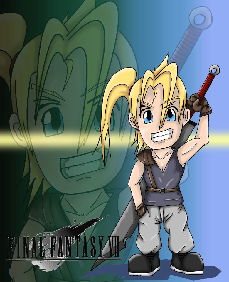 Cloud Strife child by Djleemon on DeviantArt