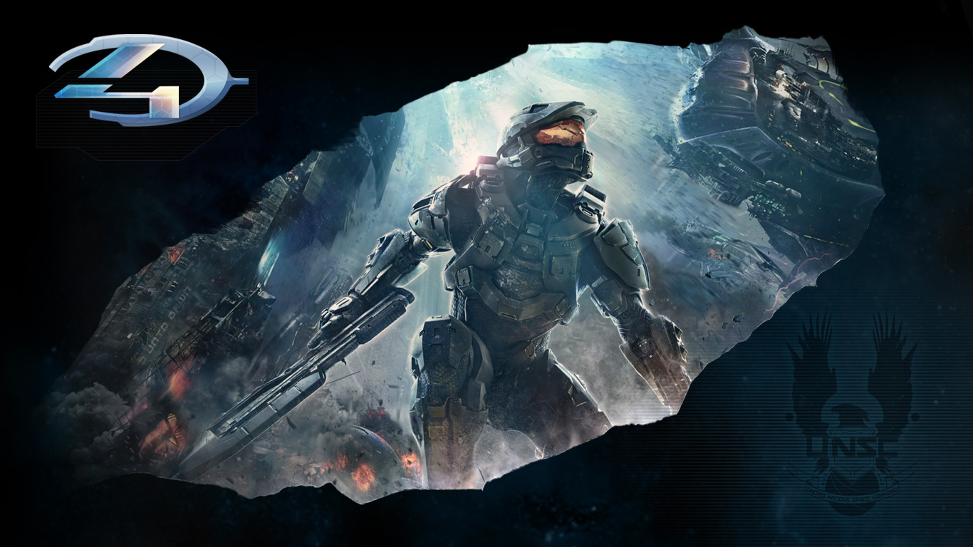 HALO 4 - Master Chief customed Wallpaper