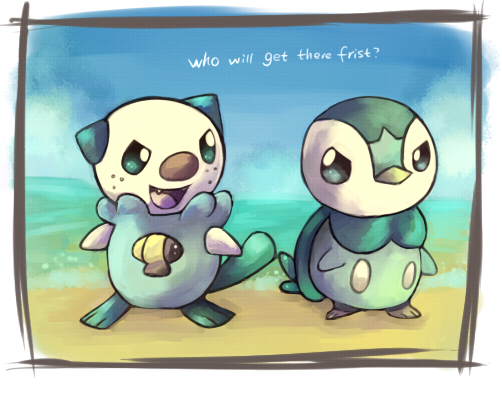 Piplup and Oshawott