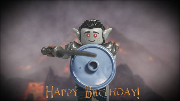 Happy Birthday from LEGO Llwyd