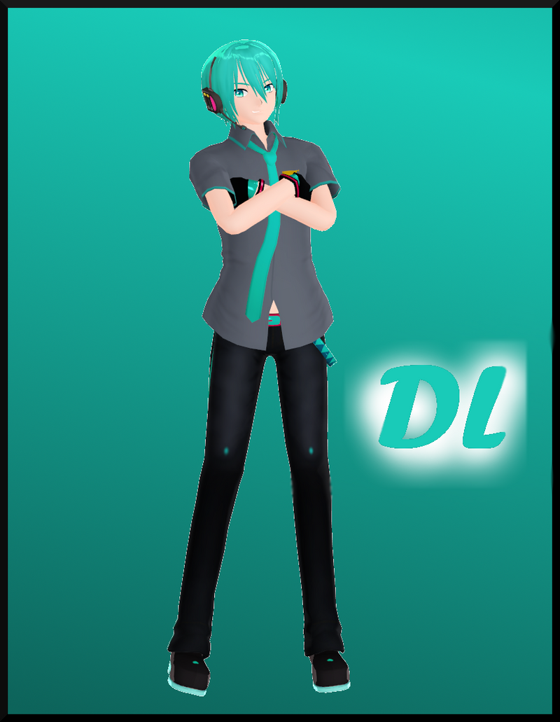 MMD-Mikuo Hatsune DL