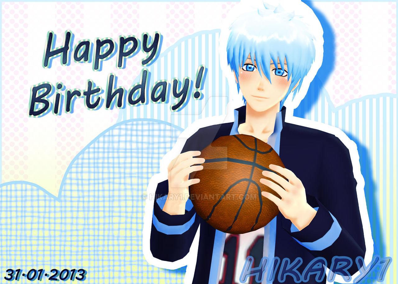 MMD-HAPPY BIRTHDAY KUROKO TETSUYA-