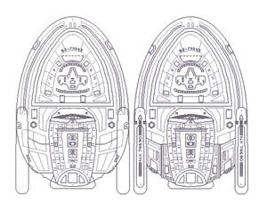 Starship Design v3 of USS Metropolis - Underside