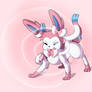 Sylveon uses Hyper voice