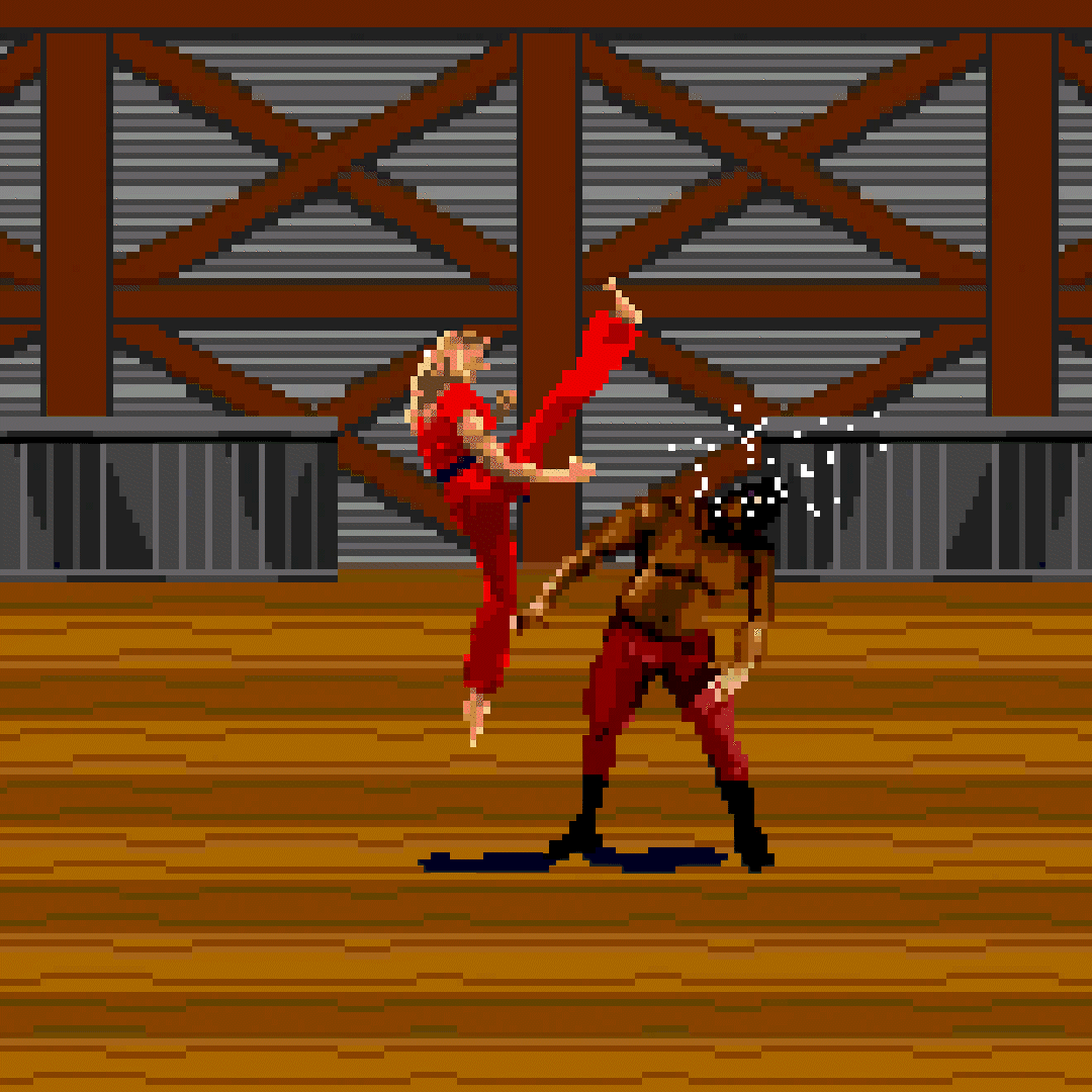 Pit Fighter Pit Fighter Kyra jumping front kick by blackgi on DeviantArt