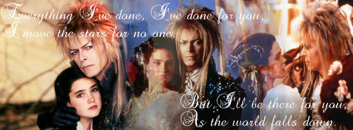 Labyrinth Sarah And Jareth With Text 01