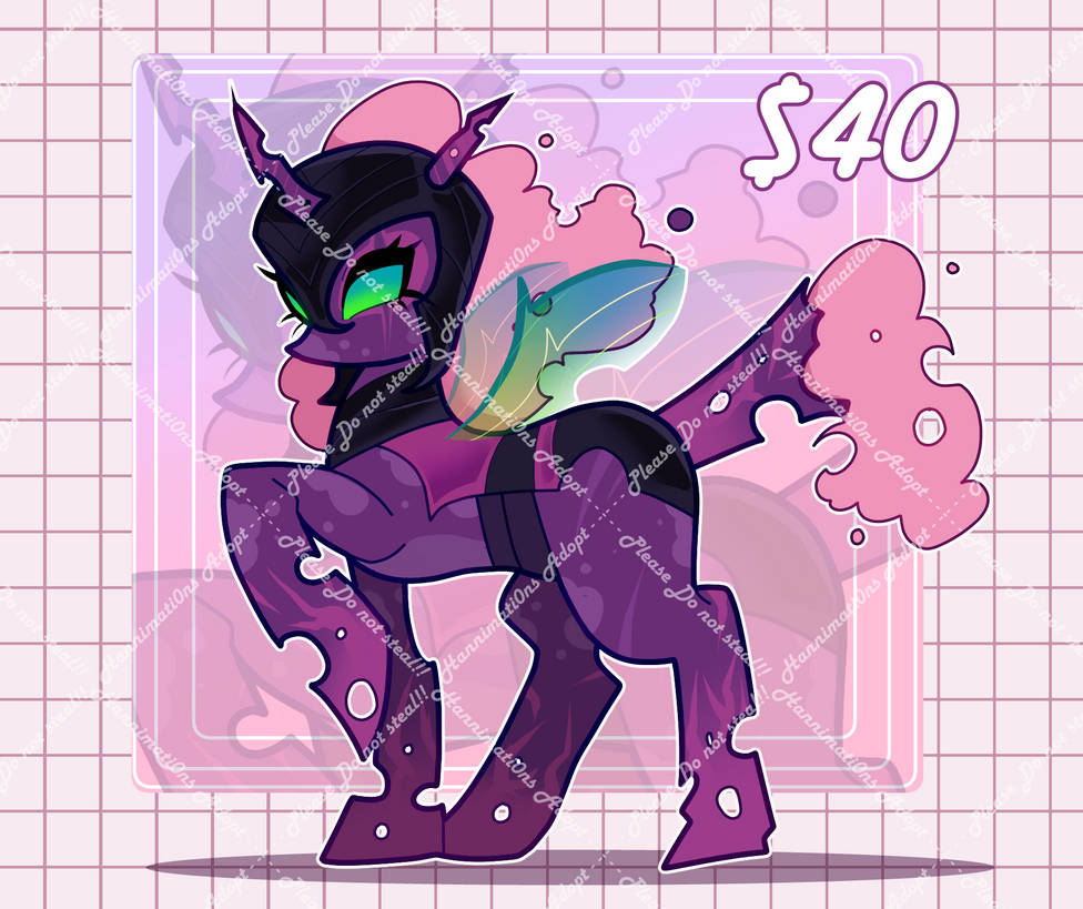 Chaneling Mlp MLP Adopt - Pink changeling by Hannimati0ns on DeviantArt