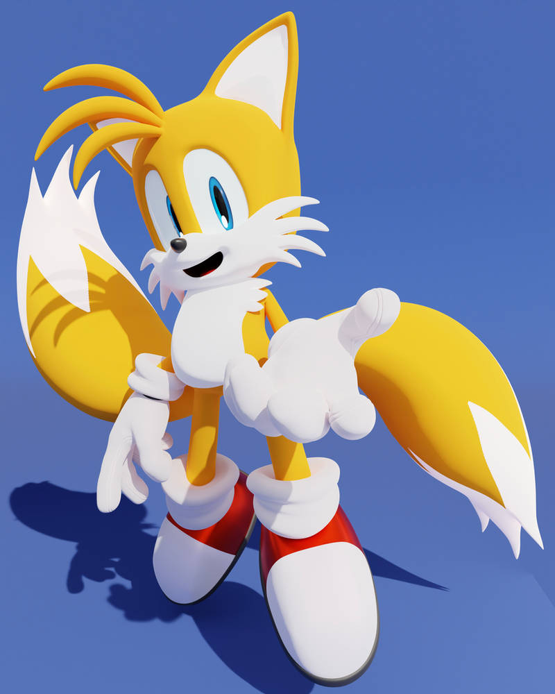 Tails Da Tails Render - Let's try it again by EricelReposteador on DeviantArt
