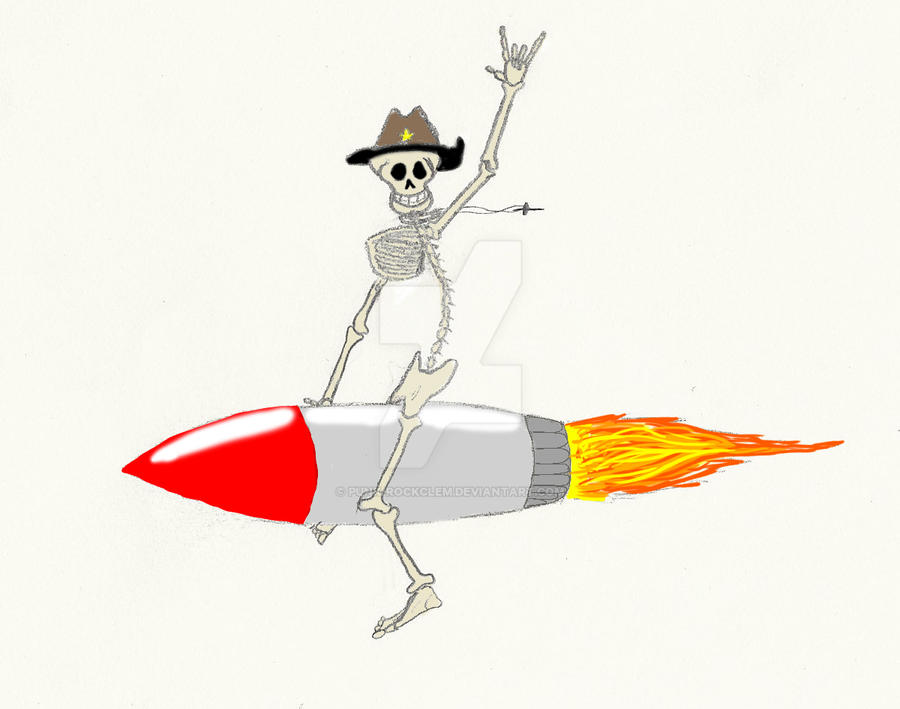 skeleton rocket by punk-rockclem on DeviantArt