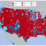 US Presidential Elections by County 2000-2016