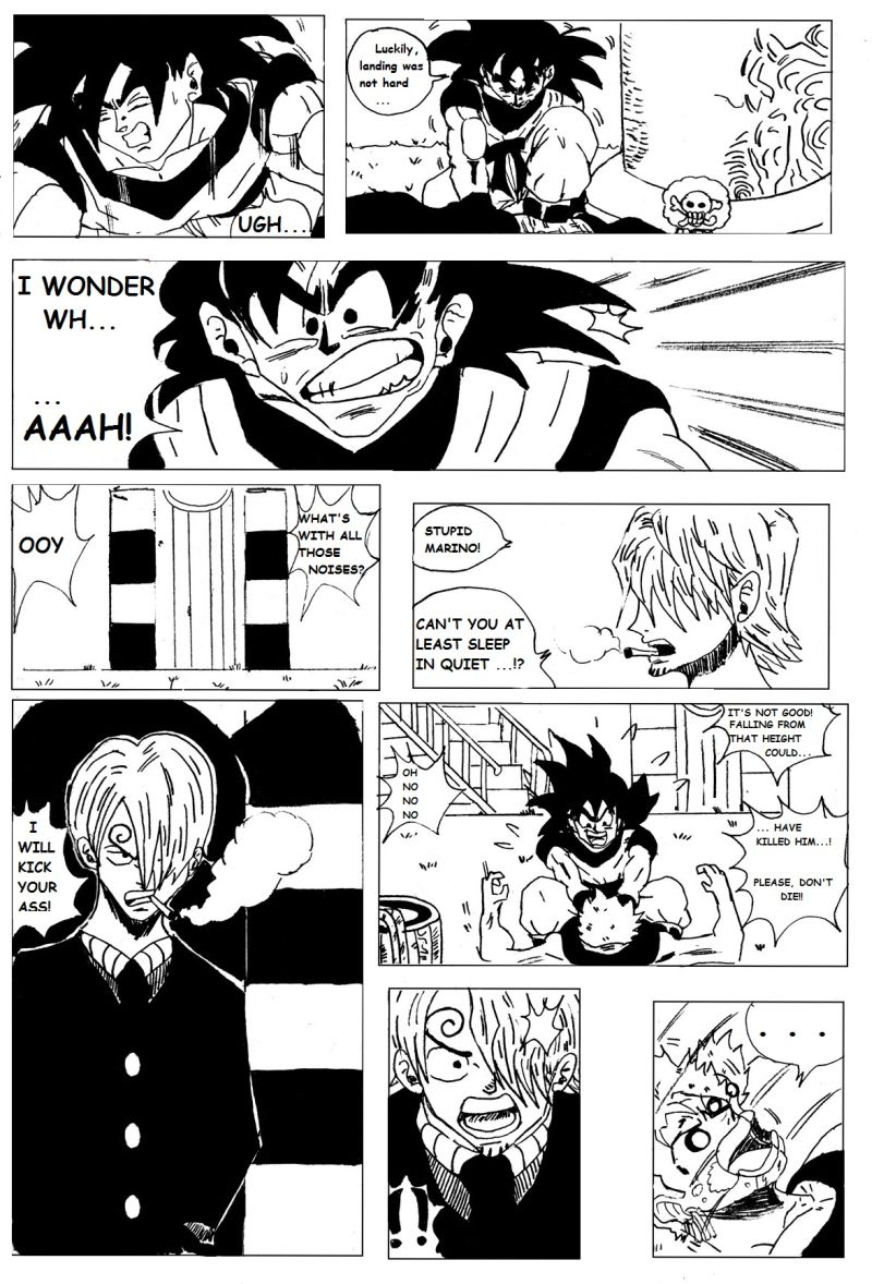 Dragon Ball X One Piece Page 6 Remastered By Einstein001 On Deviantart Dragon Ball X One Piece Page 6 Remastered By Einstein001 On Deviantart