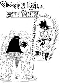 DRAGON BALL X ONE PIECE CHAPTER 4