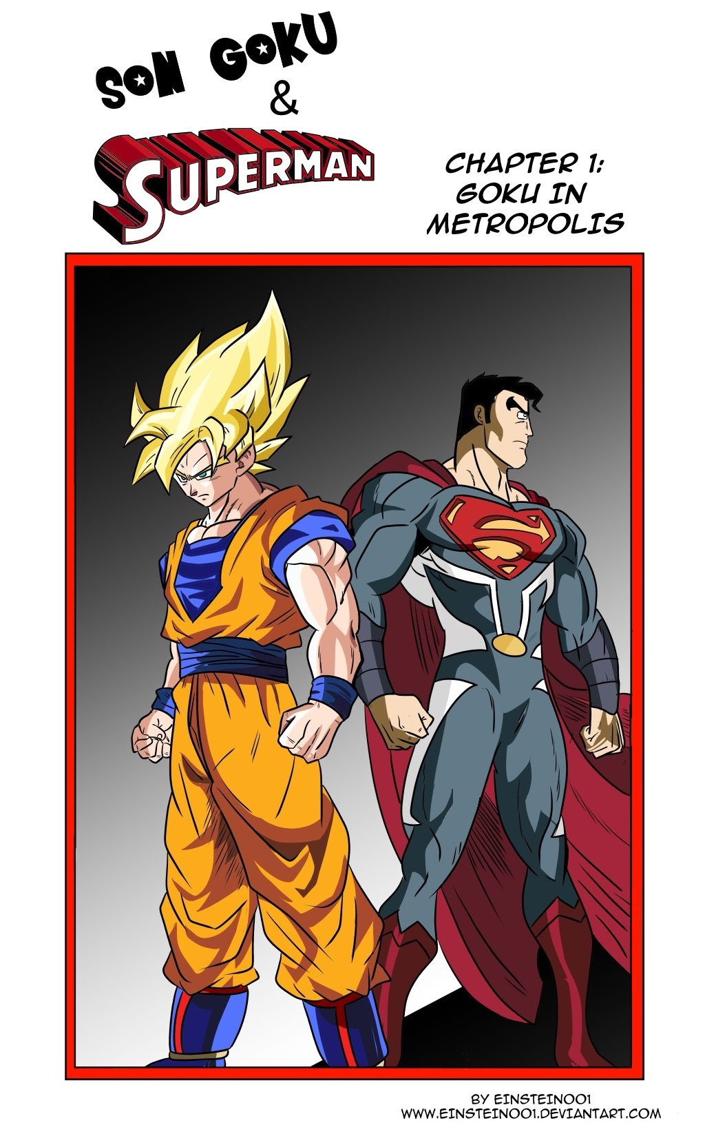 Son Goku and Superman: The Clash - Chapter 1