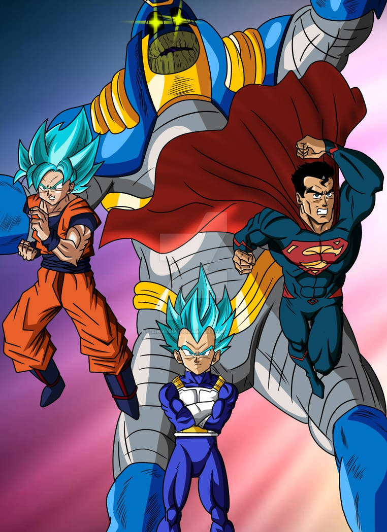 Cover - Son Goku and Superman 2