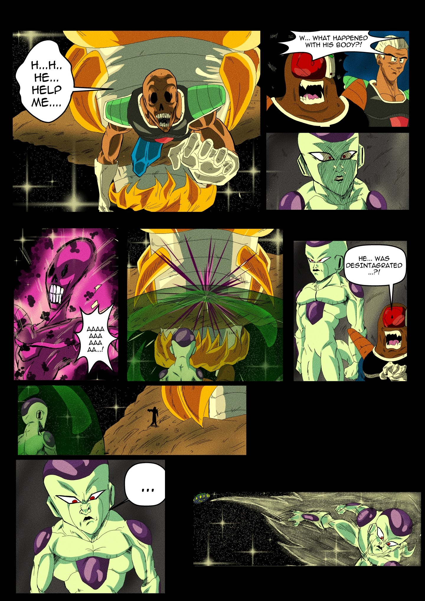 DBM- Goku VS Cell page 01 by DBZwarrior on DeviantArt