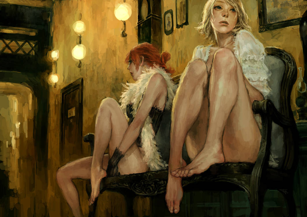 two prostitutes by cellar-fcp on DeviantArt