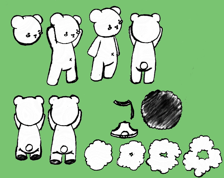 Bear sheet 2