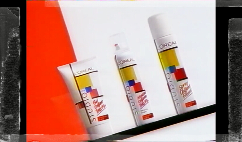 1993 L'Oreal Studio line product family