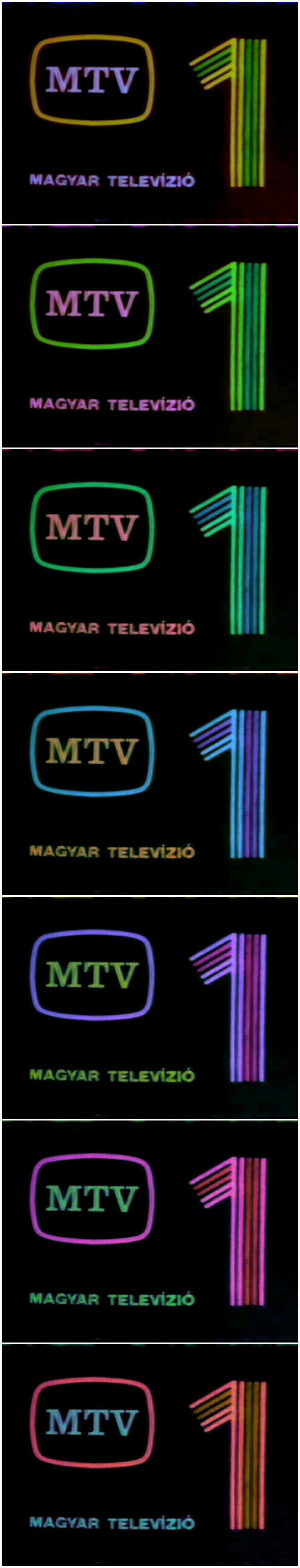 MTV 1 logo color variation #02