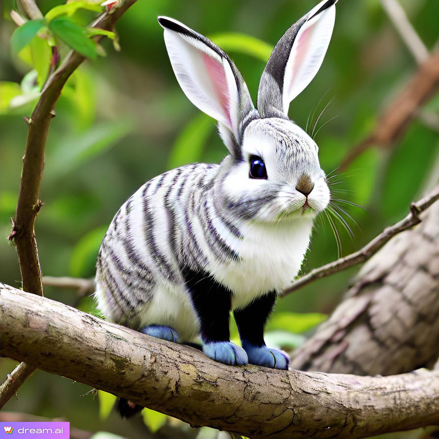Madagascar silver-eared rabbit by farek18 on DeviantArt