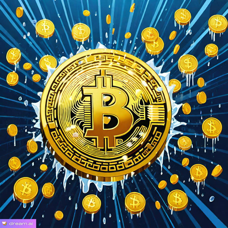 Bitcoin rain by farek18 on DeviantArt