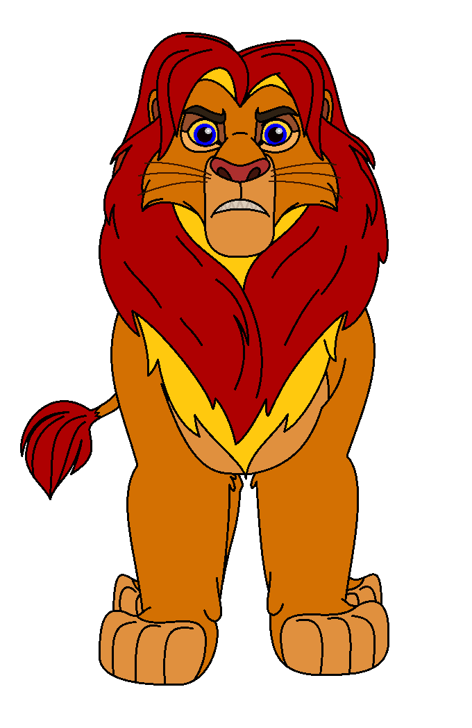 Simba (new look) by Fabian4791 on DeviantArt