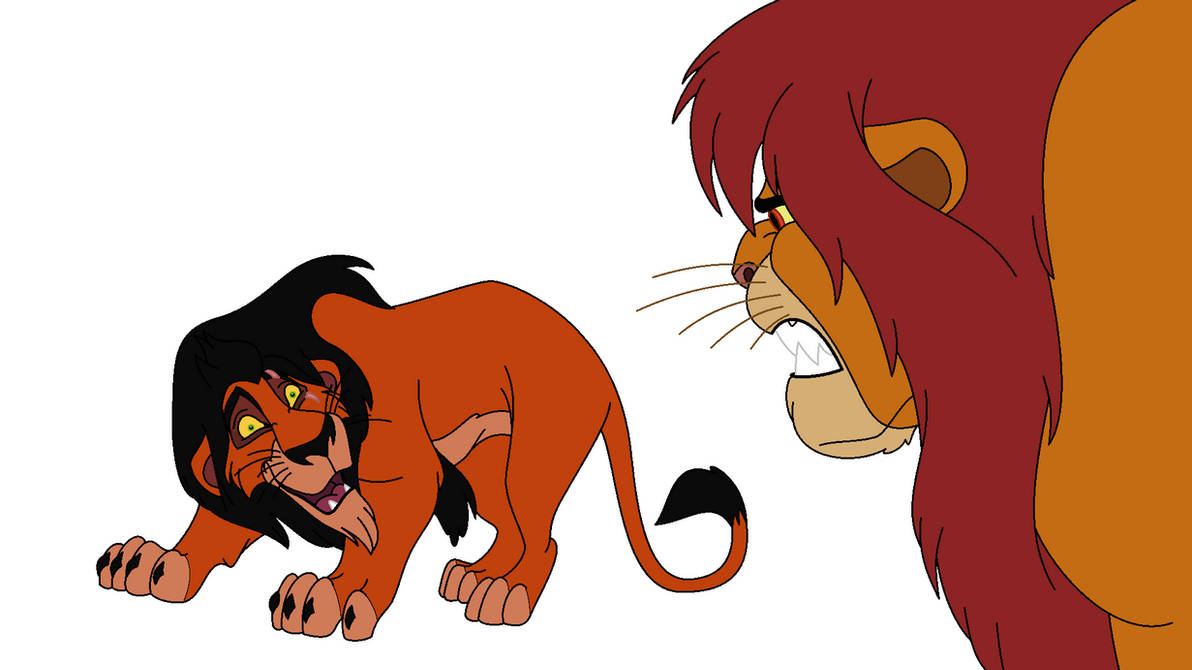 Simba Angry Deviantart Simba angry at Scar by Fabian4791 on DeviantArt