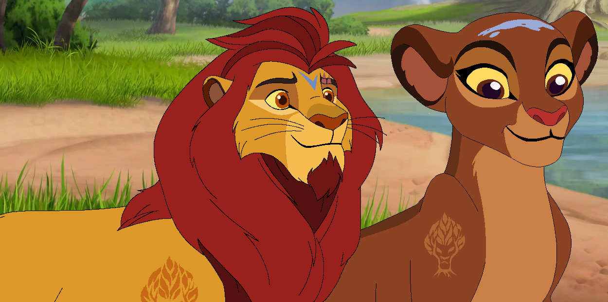 king Kion and queen Rani by Fabian4791 on DeviantArt