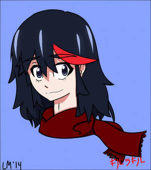Ryuko with Scarf