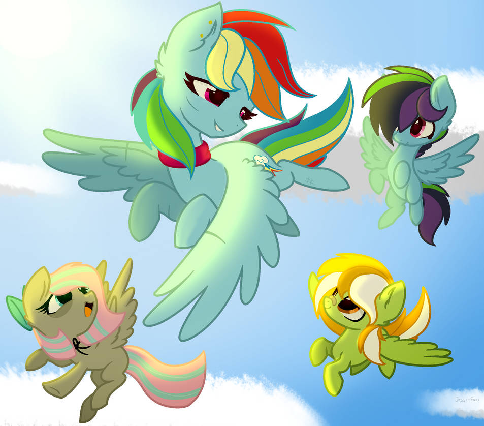 :MLP NG: Flight Training by BlackLight-Fox on DeviantArt