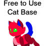 Chibi Lineless Cat Base :F2U: