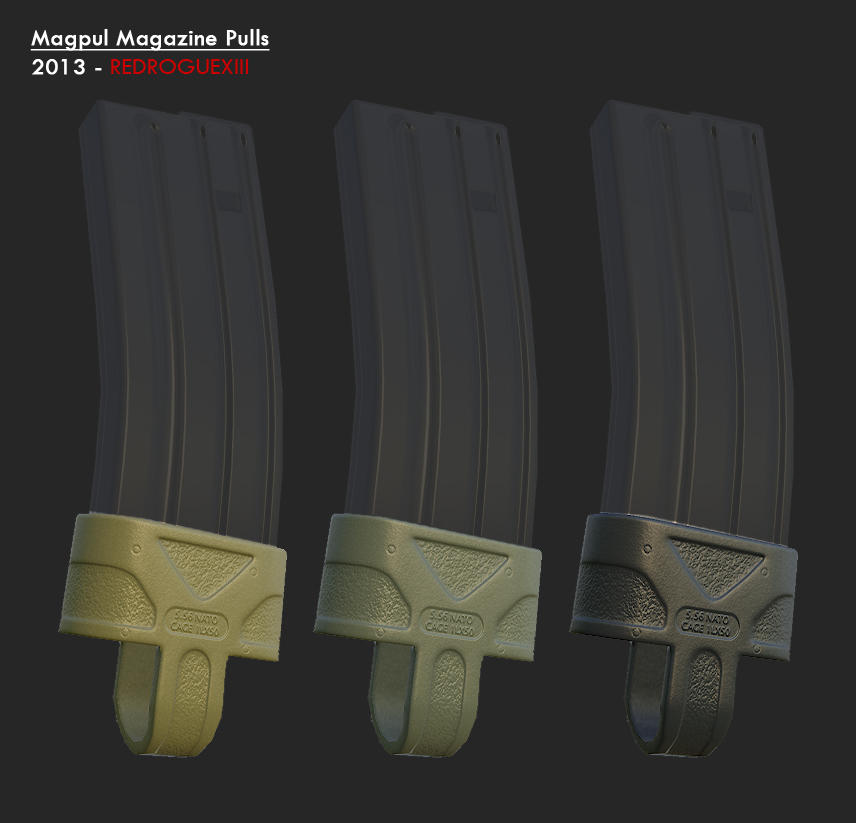 Mag Pull - Magpul Magazine Pull by redroguexiii on DeviantArt