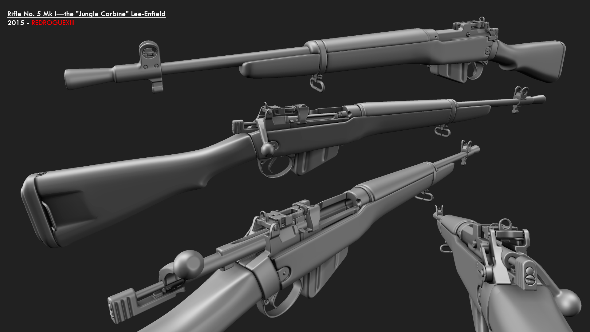 Lee-Enfield   Jungle Carbine by redroguexiii on DeviantArt