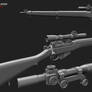 Lee-Enfield No.4 Mk.1(T) Sniper Rifle