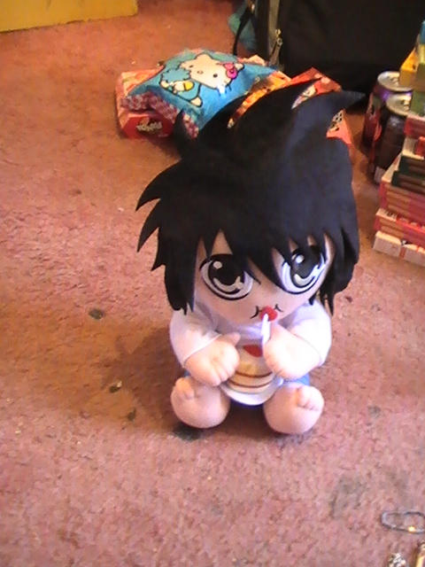 Death Note L Plushie Eat A Strawberry Cake By Londonexpofan On Deviantart Death Note L Plushie Eat A Strawberry Cake By Londonexpofan On Deviantart