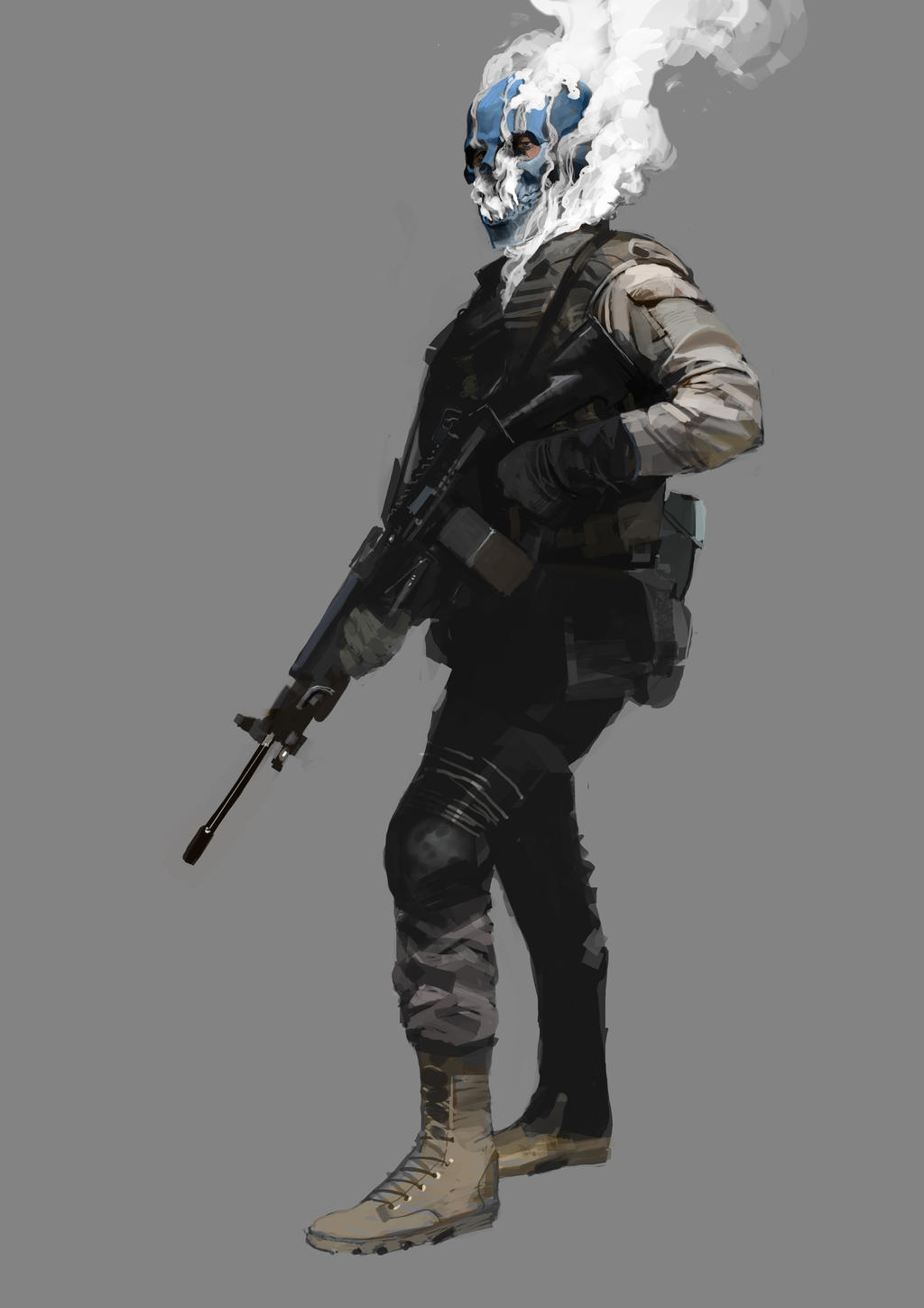 Machine Gun Character machinegun by shanyar on DeviantArt
