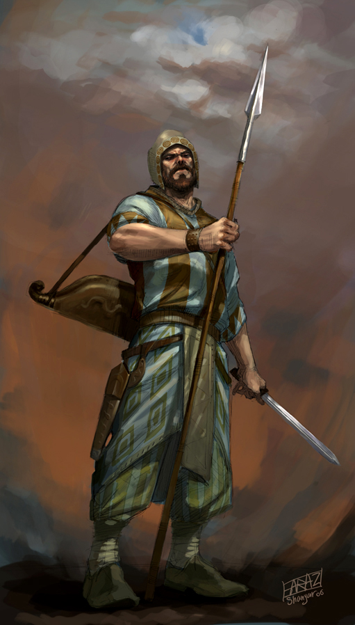 ancient iranian soldier II