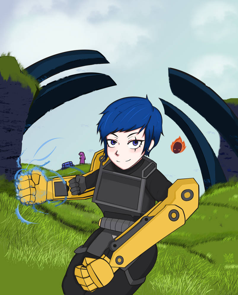 Loader (Risk of rain 2) by MrPhantomZz on DeviantArt
